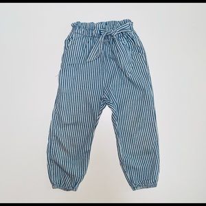 Zara striped pants 3-4T